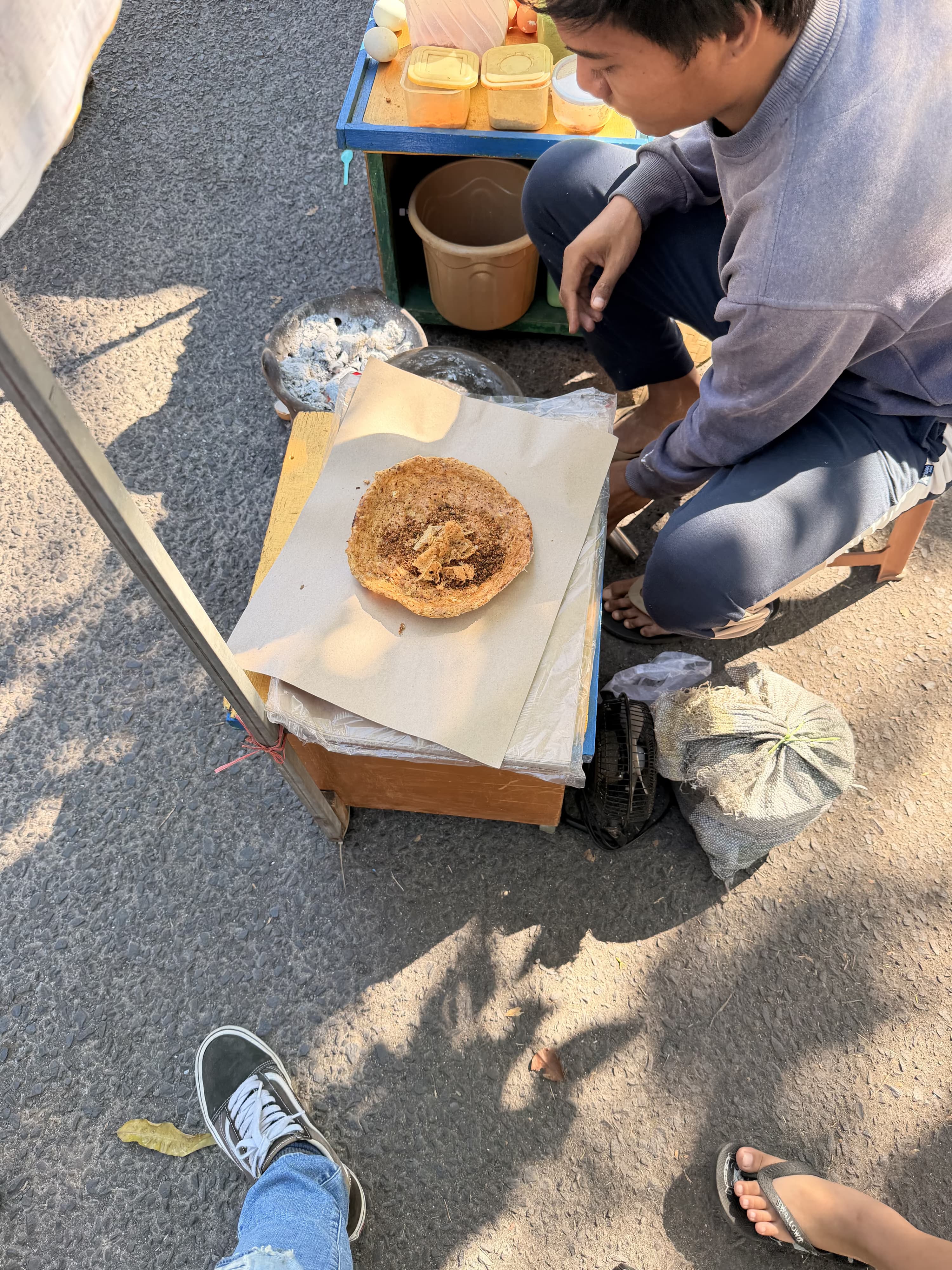 Kerak Telor at Car-free day